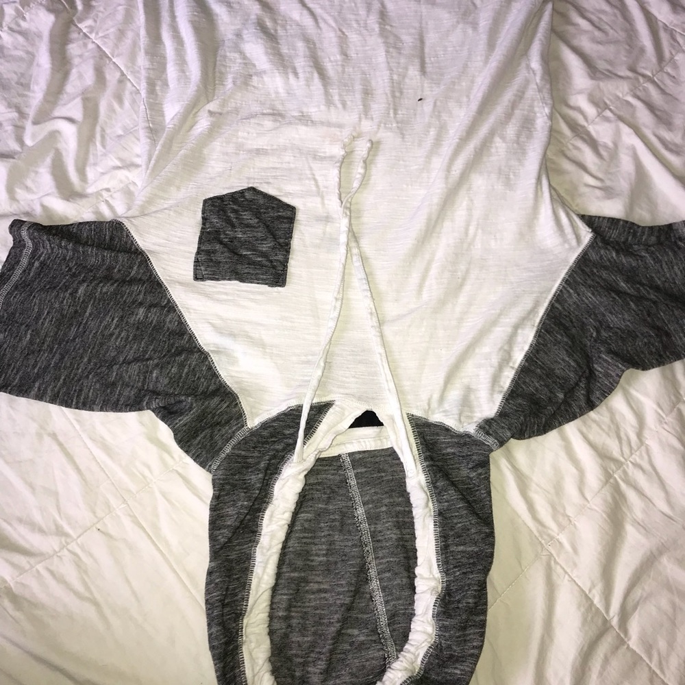 Short sleeve hoodie shirt